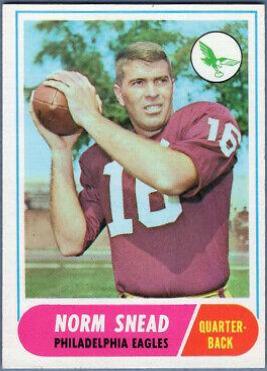 Norm Snead #110 1968 Topps Football
