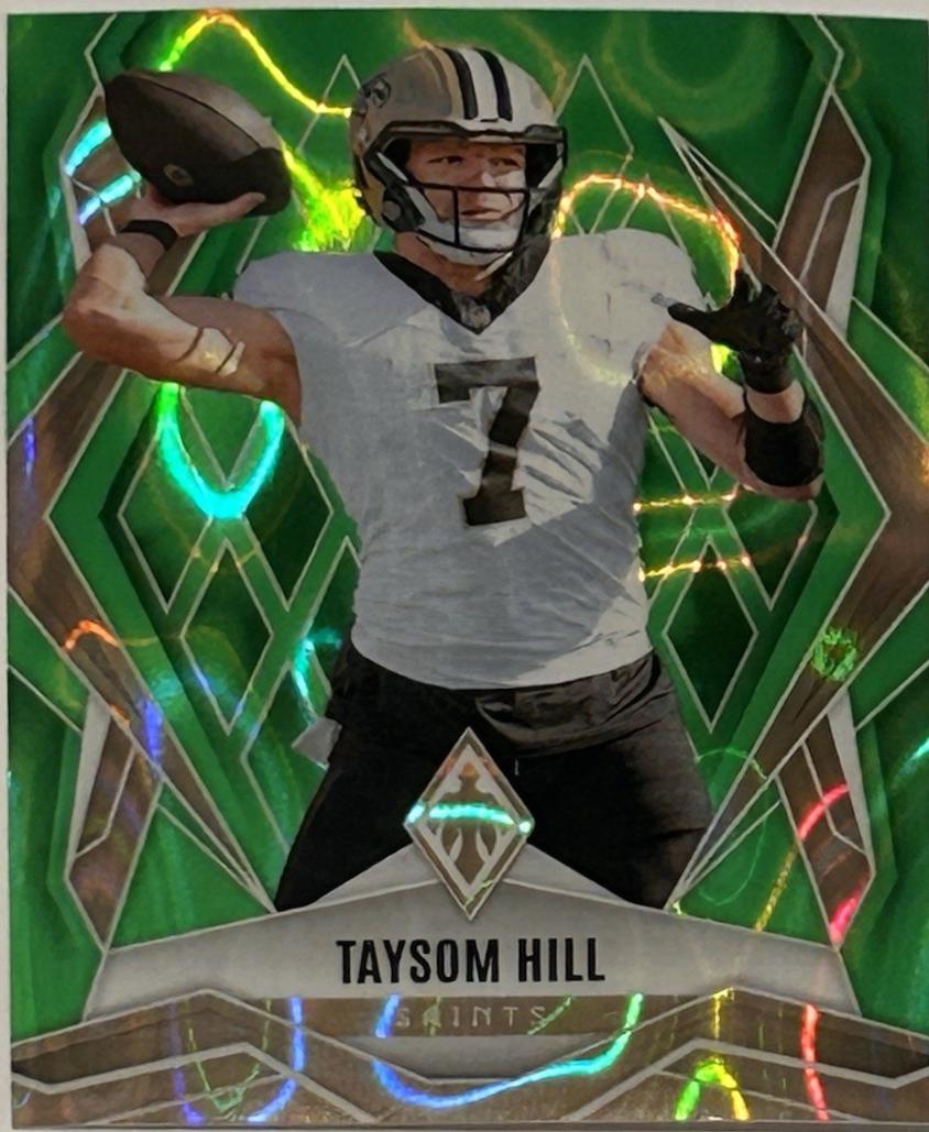 Taysom Hill [Lime Green Lava] #51 Prices | 2025 Panini Phoenix