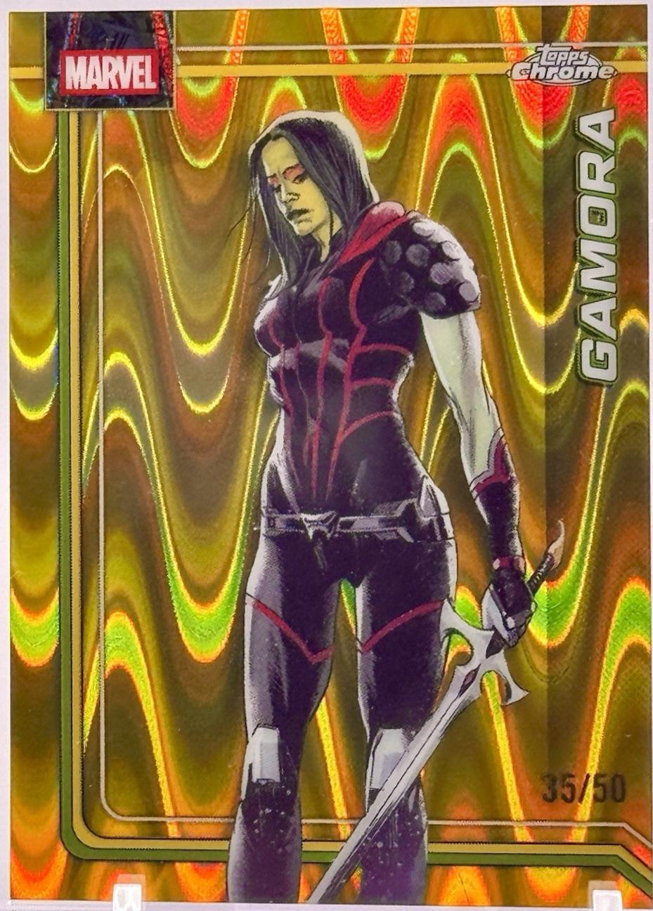 Gamora Gold Wave Refractor