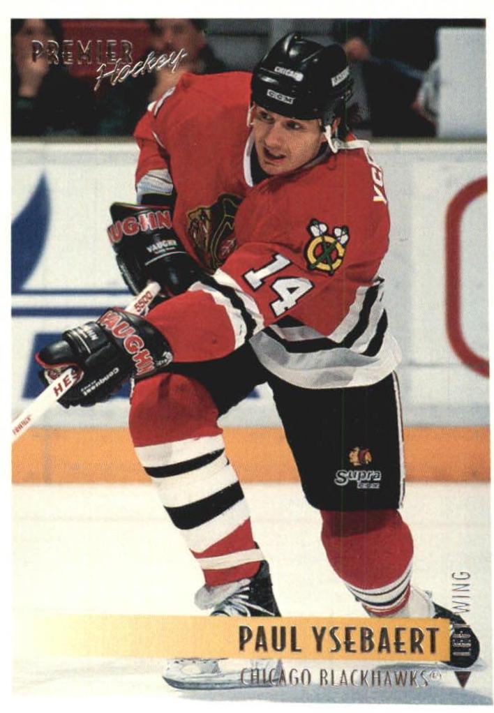 Paul Ysebaert #368 1994 Topps Opc Premier Hockey