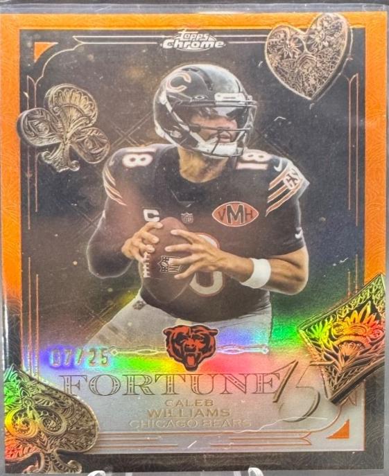 Caleb Williams [Orange Refractor] #F15-16