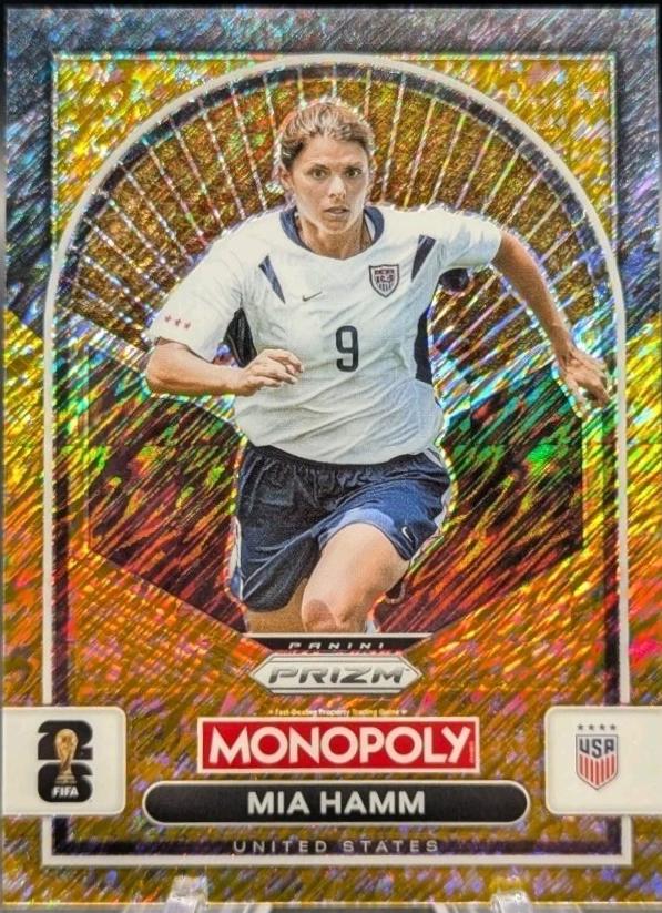 Mia Hamm [Black Gold] #91