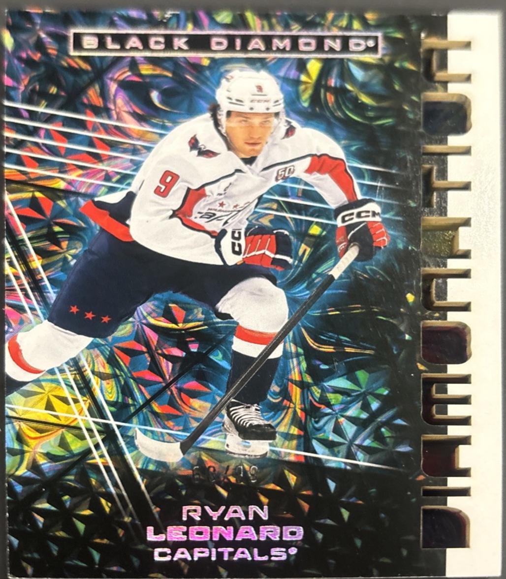 Ryan Leonard #DN-RL 2025-26 Upper Deck Black Diamond Hockey Diamonation