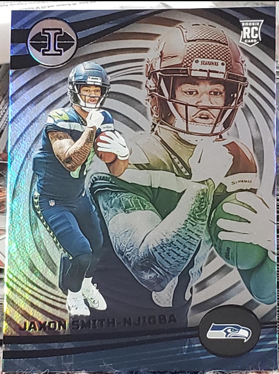 Jaxon Smith-Njigba #91 Football Cards 2023 Panini Illusions