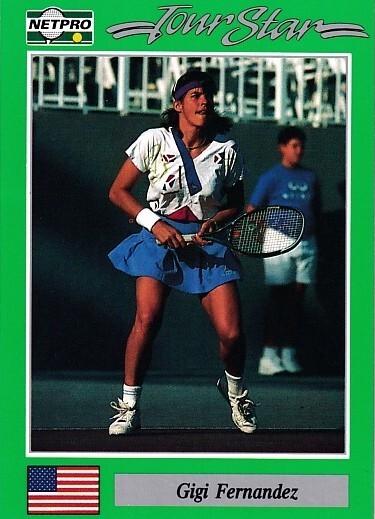 Gigi Fernandez #68 Tennis Cards 1991 NetPro Tour Stars