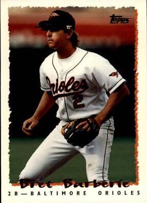 Bret Barberie #136T Baseball Cards 1995 Topps Traded