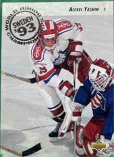 Alexei Yashin #277 Hockey Cards 1993 Upper Deck