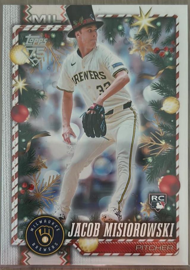 Jacob Misiorowski [SP Variation] #H131 Prices | 2026 Topps Holiday ...