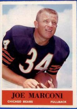 Joe Marconi #20 Football Cards 1964 Philadelphia