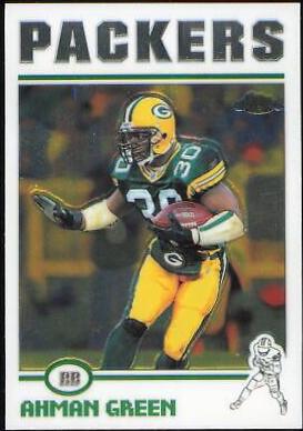 Ahman Green #33 2004 Topps Chrome Football