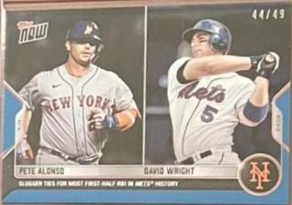Pete Alonso / David Wright