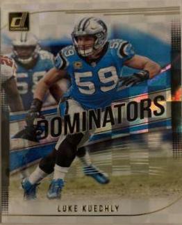 Luke Kuechly Football Cards 2018 Donruss Dominators