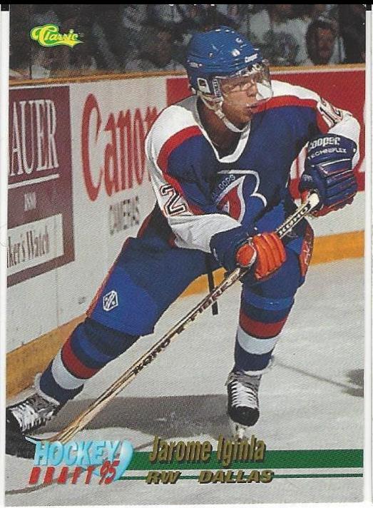 Jarome Iginla #11 Hockey Cards 1995 Classic