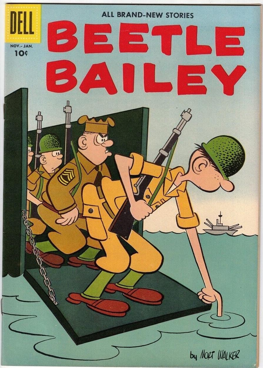 Beetle Bailey #8 (1956) Comic Books Beetle Bailey