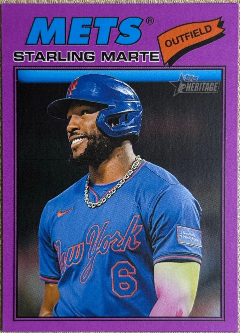 Starling Marte [Light Purple Bordered] #213