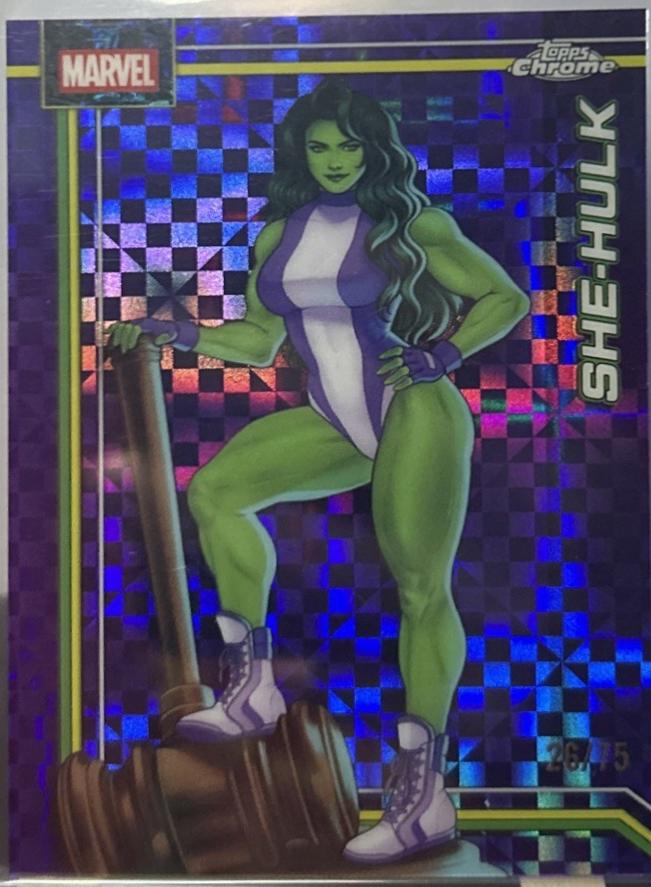 She-Hulk Purple X-Fractor