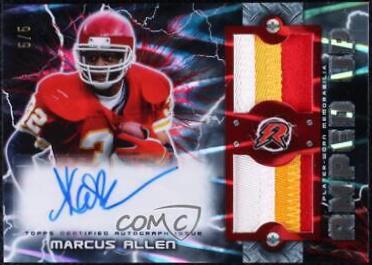 Marcus Allen [Red Power Surge Patch] #RAUPA-MA