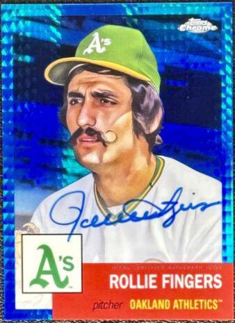 Rollie Fingers [Blue Prism Refractor] #CPA-RF