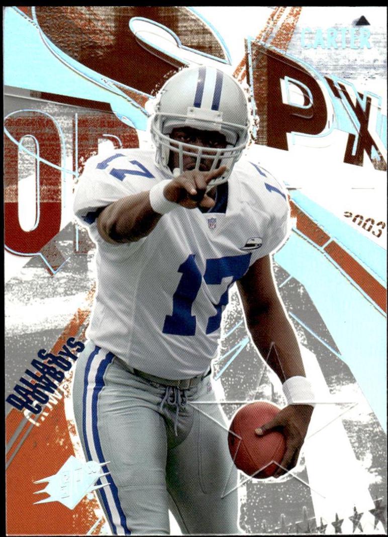Quincy Carter #30 2003 SPx Football