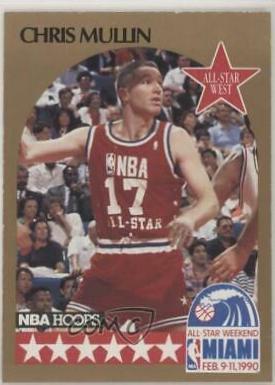 Chris Mullin #22 Basketball Cards 1990 Hoops