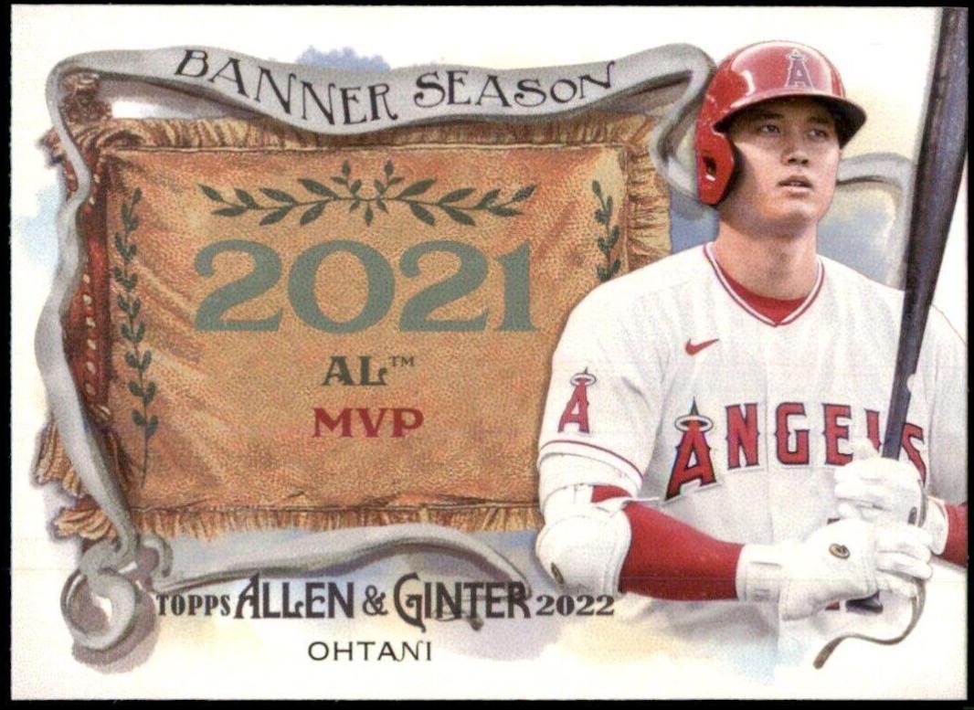 Shohei Ohtani #BS-5 Baseball Cards 2022 Topps Allen & Ginter Banner Seasons