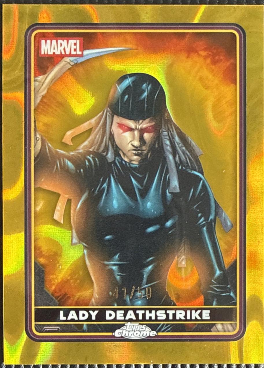 Lady Deathstrike [Gold Lava] #13