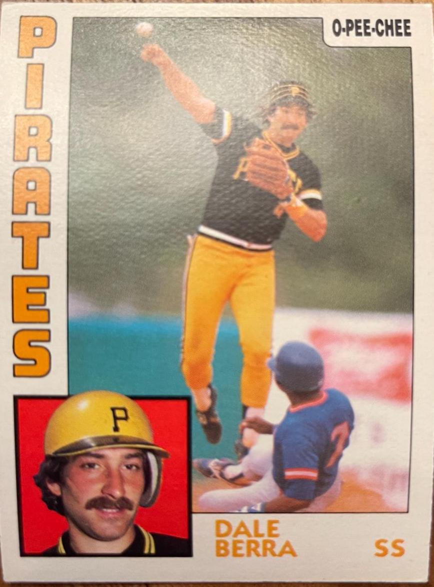 Dale Berra #18 Baseball Cards 1984 O Pee Chee