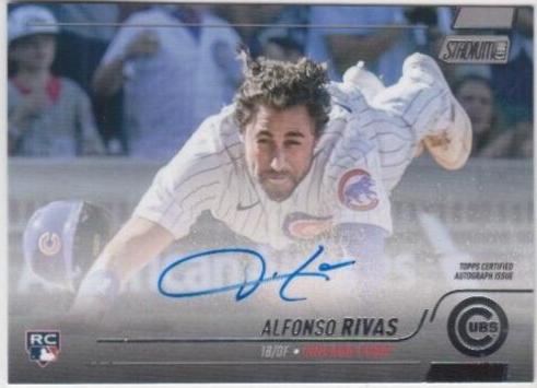 Alfonso Rivas #SCBA-ARI Baseball Cards 2022 Stadium Club Autographs
