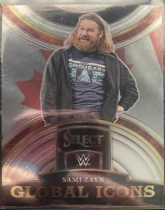 Sami Zayn #2 Wrestling Cards 2023 Panini Select WWE Global Icons