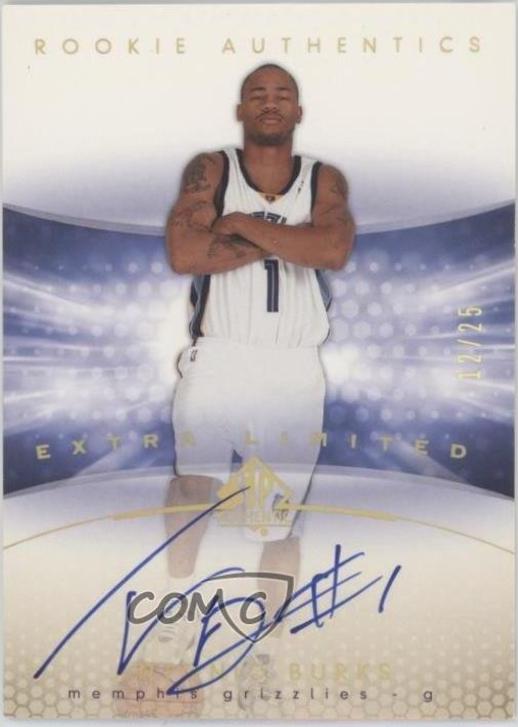 Antonio Burks #152 2004-05 SP Authentic Basketball