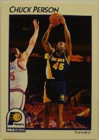 Chuck Person #18 Basketball Cards 1991 Hoops McDonalds