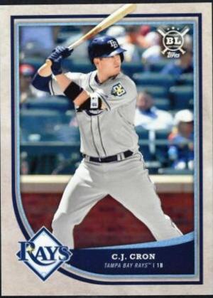 C.J. Cron #7 Baseball Cards 2018 Topps Big League