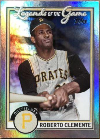 Roberto Clemente #LG-7 Baseball Cards 2023 Topps Legends of the Game