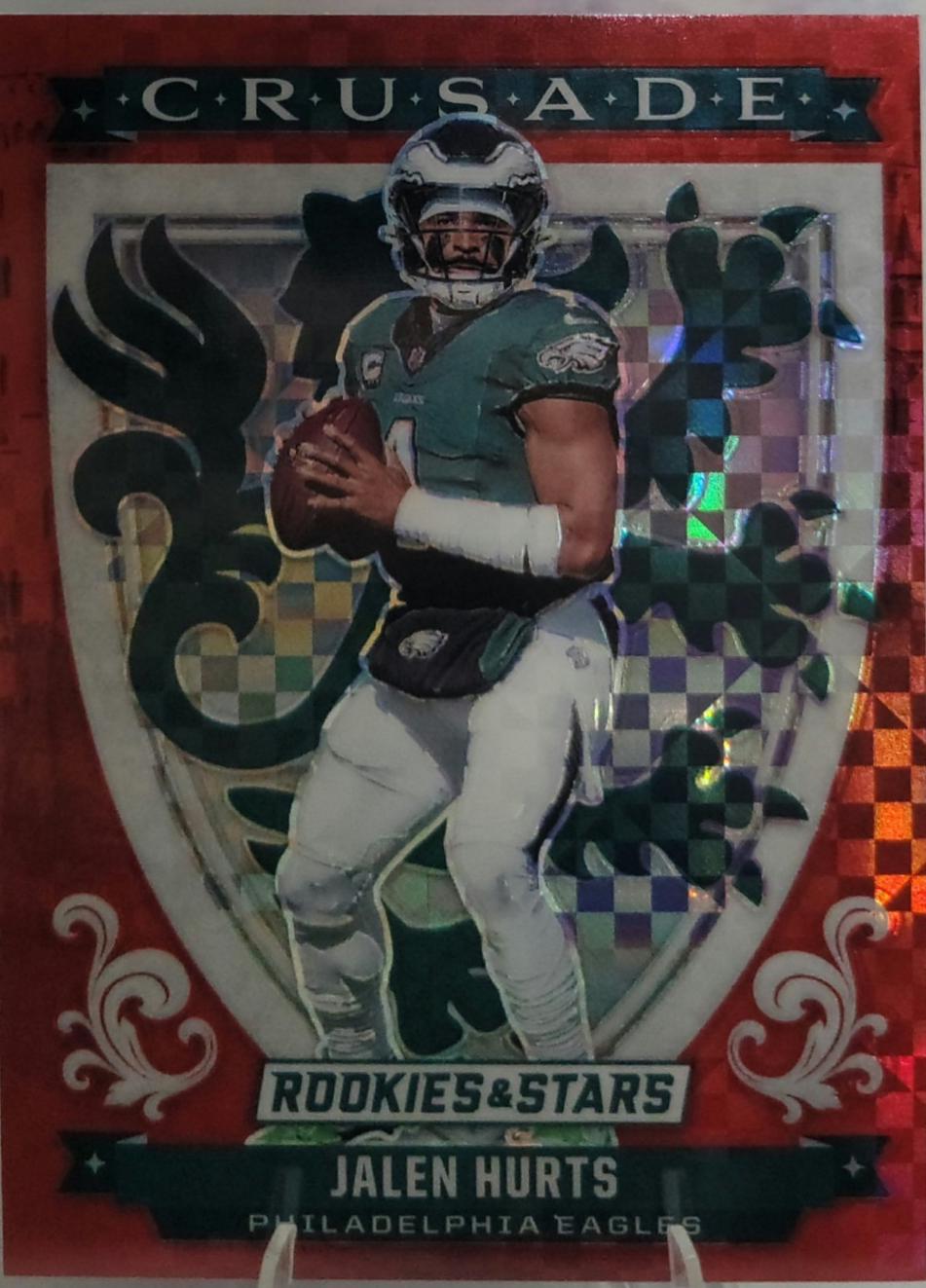 2025 Jalen Hurts [Red Plaid] #4