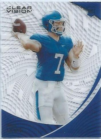 Will Levis #3 Football Cards 2023 Panini Chronicles Draft Picks Clear Vision