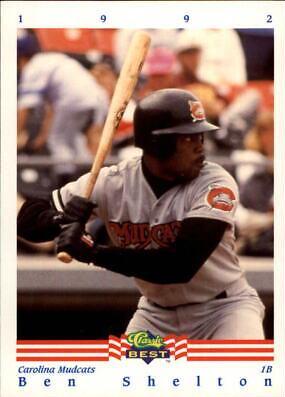 Ben Shelton #45 Baseball Cards 1992 Classic Best