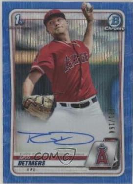 Reid Detmers [Blue Wave Refractor] #CDA-RD