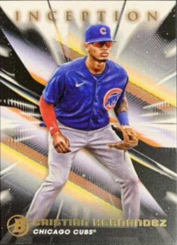 Cristian Hernandez #3 Baseball Cards 2023 Bowman Inception