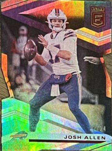 Josh Allen [Aspirations Die Cut] #9