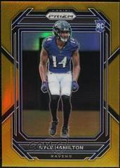 Kyle Hamilton [Gold] #342 Football Cards 2022 Panini Prizm Prices