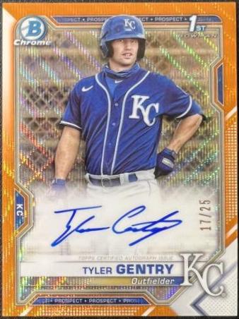 Tyler Gentry [Orange Refractor] #CPA-TG