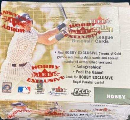 Hobby Box Baseball Cards 2001 Fleer Triple Crown