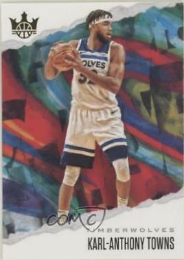 Karl Anthony Towns #4 Basketball Cards 2019 Panini Court Kings