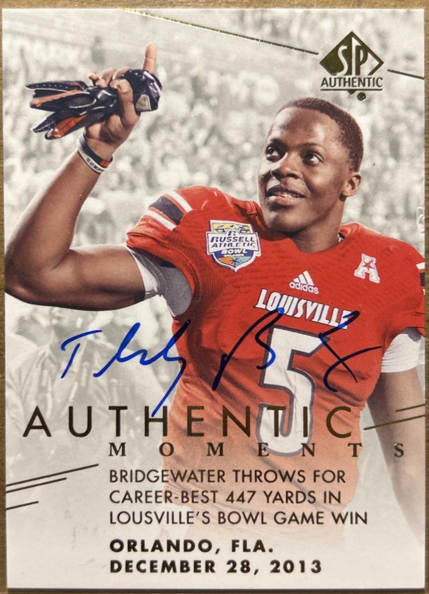Teddy Bridgewater [Autograph] #185