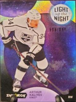 Arthur Kaliyev #LN-AK Hockey Cards 2022 Upper Deck Synergy Light Up The Night