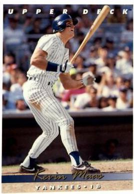 Kevin Maas #594 Baseball Cards 1993 Upper Deck
