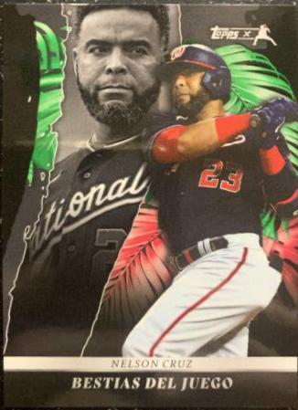 Nelson Cruz #40 2022 Topps X Juan Soto Baseball