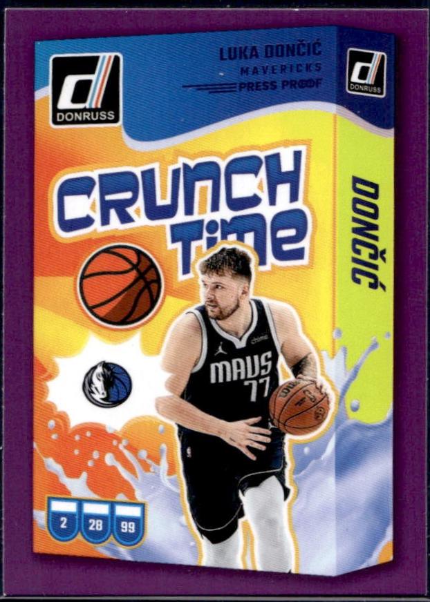 Luka Doncic [Press Proof Purple] #8