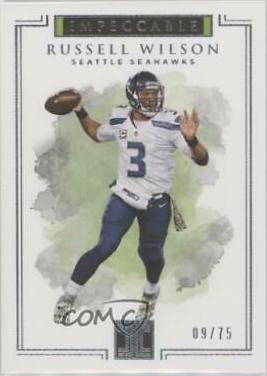 Russell Wilson #69 2017 Panini Impeccable Football