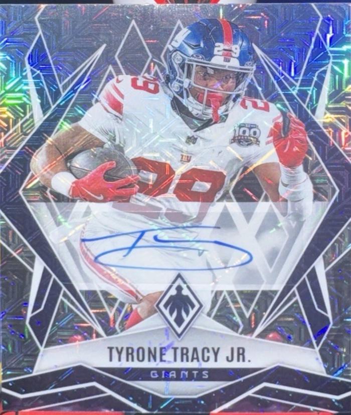 Tyrone Tracy Jr. #105 2025 Panini Phoenix Football